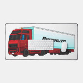 LKW-Darstellung Schreibtischunterlage (Tastatur & Maus)