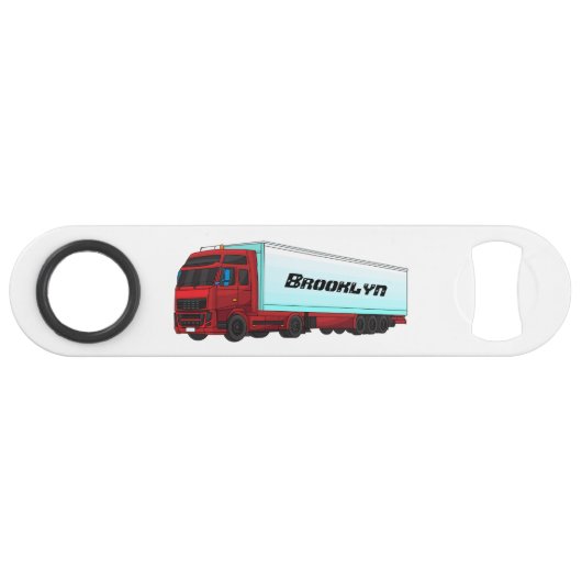 LKW-Darstellung Speed Flaschenöffner (Vorderseite (Horizontal))