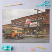 Lkw - Der städtische Lebensmittelhändler 1939 Seidenpapier (Basteln)