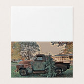 LKW der Tage Gone By.. Rost und Grün (Außenseite Aufgefaltet)