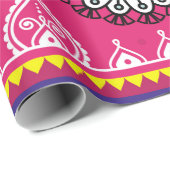 LKW-Design aus Indien und Pakistan, Jingle truc Geschenkpapier (Rolleneckpunkt)