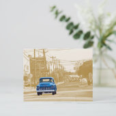 LKW durch die Innenstadt von Georgetown, Texas (AC Postkarte (Stehend Vorderseite)