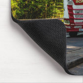 LKW durch Herefordshire-Mauspad Mousepad (Ecke)