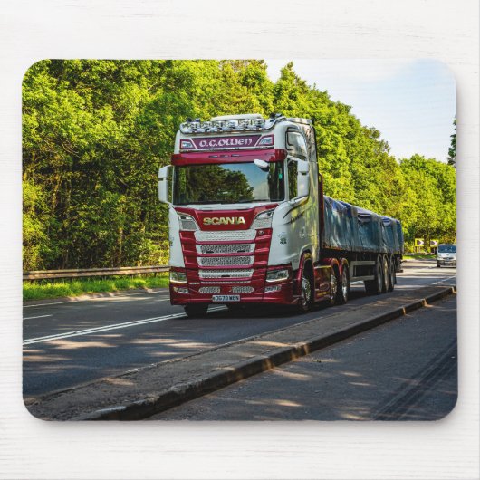 LKW durch Herefordshire-Mauspad Mousepad (Vorne)