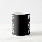LKW-Ehefrau für LKW-Fahrer Kaffeetasse (Mittel)