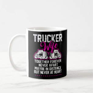 LKW-Ehefrau für LKW-Fahrer Kaffeetasse
