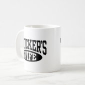 LKW-Ehefrau Kaffeetasse (Vorderseite Links)