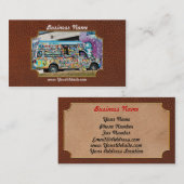 LKW - Eiscreme - Eiscreme Kopfschmerzen Visitenkarte (Vorne/Hinten)