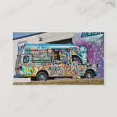 LKW - Eiscreme - Eiscreme Kopfschmerzen Visitenkarte (Rückseite)