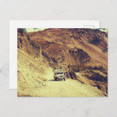 Lkw-Erkundung der Arid-Berge Postkarte (Vorne/Hinten)