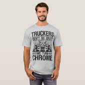 LKW-Fahrer 18 Roller Funny T-Shirt (Vorne ganz)