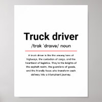 LKW-Fahrer-Definition für LKW-Fahrer-Tag