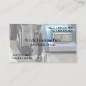 LKW-Fahrer Firmenkarte Visitenkarte (Vorderseite)