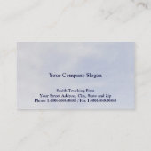 LKW-Fahrer Firmenkarte Visitenkarte (Rückseite)