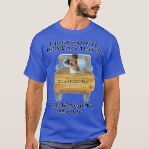 LKW-Fahrer Fox Terrier (glatt) T-Shirt