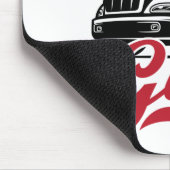 LKW-Fahrer Frauen Diesel Girl Mousepad (Ecke)