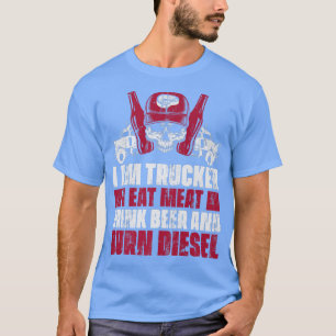 Lkw-Fahrer - Funny Big Trucking Trucker2737 T-Shirt