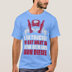 Lkw-Fahrer - Funny Big Trucking Trucker 2745 T-Shirt