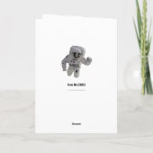 LKW-Fahrer Funny Birthday Karte (Rückseite)