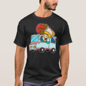 LKW-Fahrer für Eiscreme  T-Shirt (Vorderseite)