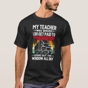 LKW-Fahrer für Männer Frauen T-Shirt