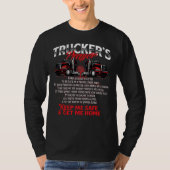 LKW-Fahrer-Gebet T-Shirt (Vorderseite)