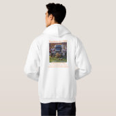LKW-Fahrer gegen Hirsche Hoodie (Schwarz voll)