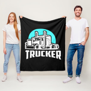 Lkw-Fahrer-Geschenk-Decke Fleecedecke