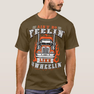LKW-Fahrer-Geschenk Sattelzug LKW-Fahren Anhänger T-Shirt