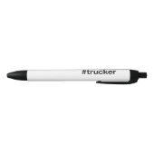 LKW-Fahrer Hashtag Kugelschreiber (Unterseite)