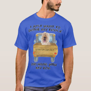 LKW-Fahrer Hund Lakeland Terrier T-Shirt
