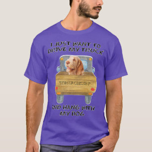 Lkw-Fahrer Hund Spinoni Italiani T-Shirt