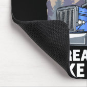 LKW-Fahrer Ich schnarche nicht Ich träume, ich bin Mousepad (Ecke)