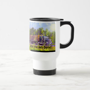 Lkw-Fahrer Kaffeepause Drink Tasse