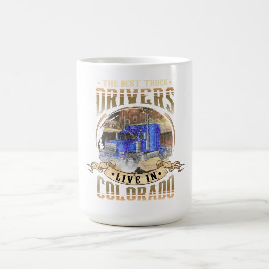 LKW-Fahrer Kaffeetasse (Mittel)