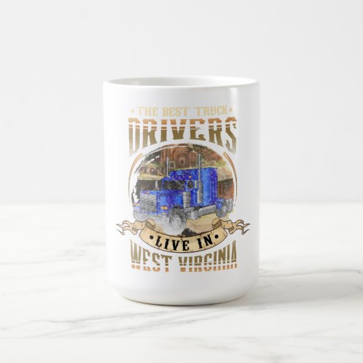 LKW-Fahrer Kaffeetasse (Mittel)