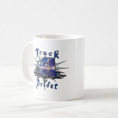 LKW-Fahrer Kaffeetasse (Vorderseite Links)