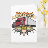 LKW-Fahrer Karte (Gelbe Blume)