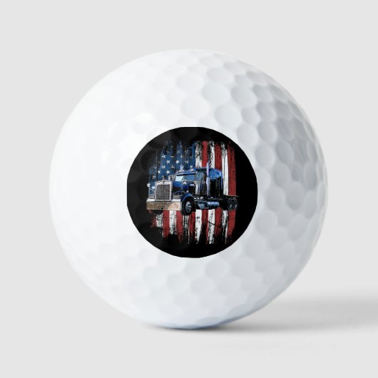 LKW-Fahrer LKW-Fahrer Gi Golfball (Vorderseite)
