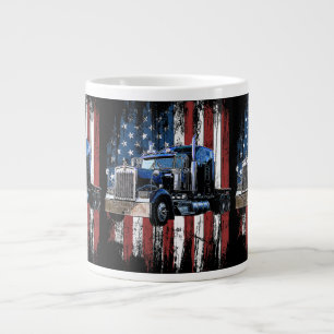 LKW-Fahrer LKW-Fahrer Gi Jumbo-Tasse