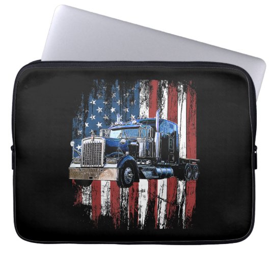LKW-Fahrer LKW-Fahrer Gi Laptopschutzhülle (Vorderseite)