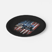 LKW-Fahrer LKW-Fahrer Gi Pappteller (Schrägansicht)