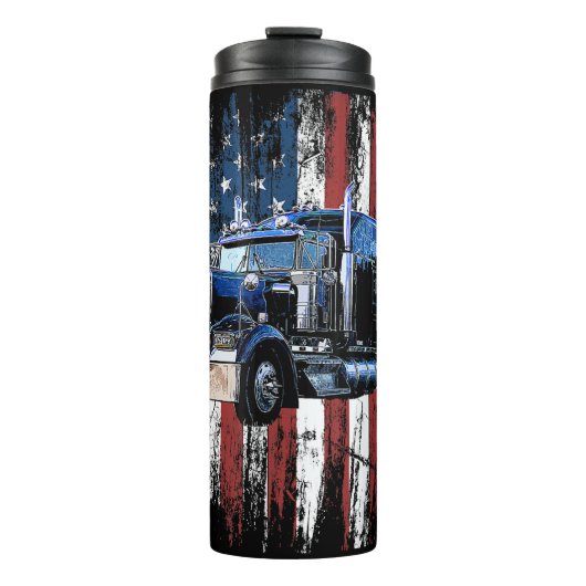 LKW-Fahrer LKW-Fahrer Gi Thermosbecher (Vorderseite)