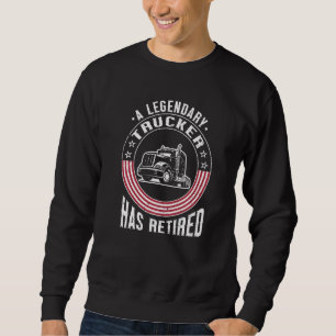 LKW-Fahrer LKW-Fahrt Ruheständler LKW-Fahrer 1 Sweatshirt