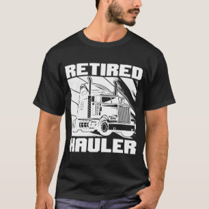 Lkw-Fahrer müde Big Rig Trucking Old Man Tru T-Shirt