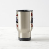 LKW-Fahrer-Reise-Tasse Reisebecher (Mittel)