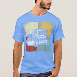 LKW-Fahrer Retro Vintag T-Shirt
