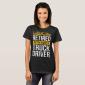 LKW-Fahrer Ruhestandszeit T-Shirt (Vorne ganz)