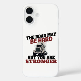 LKW-Fahrer: Starke Straße widerstandsfähig iPhone 16 Hülle