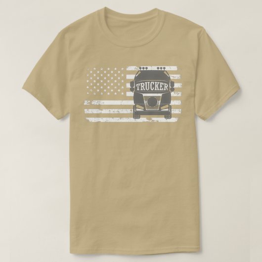 LKW-Fahrer T-Shirt (Design vorne)